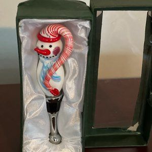 LS Arts Christmas Bottle Stopper